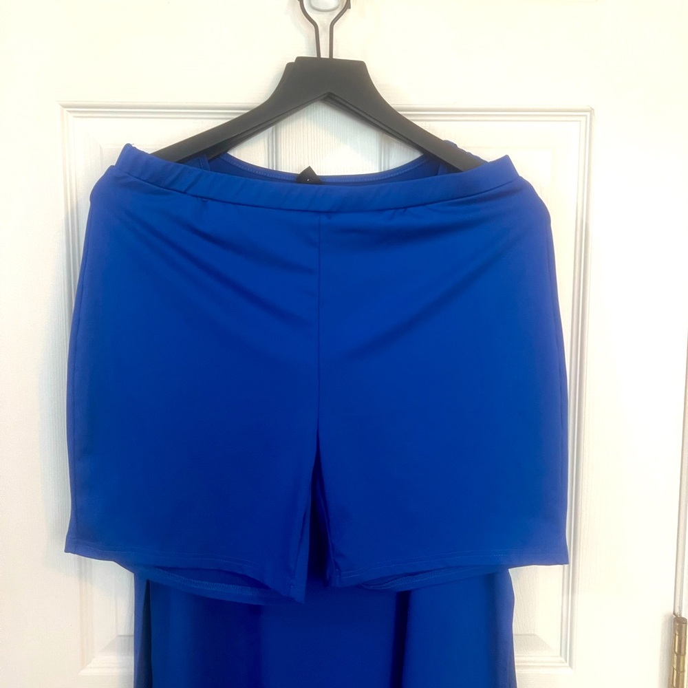 Two piece short set. Splits on the side